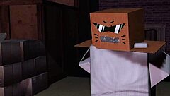 Oh god, tied femboy gets dominated by monster cock in 3d gay hentai!