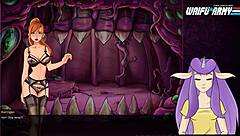 Starcraft Slut Swallows Sperm in Hentai Game!