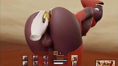 Anal Fuck In Hentai Game