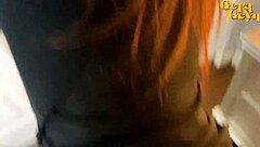 Step sister fucks big cock before her boyfriend date.