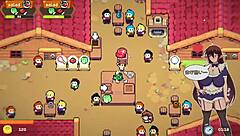 i cant believe that elf slut geting fucked at work in this hentai game