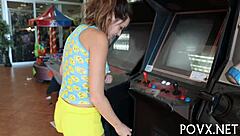 Zoe Foxx's Small Tits Sucking Leading To Pov Fuck Orgasm