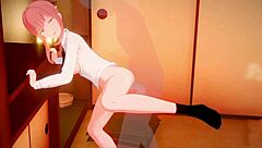 Miss Makima moans loud during deep 3D hentai penetration