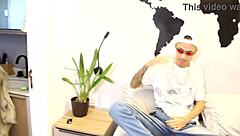 Dude, in our shared room, the hung guy caught the newbie stroking his dick in the shower. So awkward yet hot!