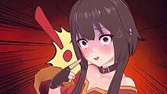 Yo, check Megumin x Aqua in wild hentai action!