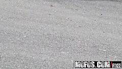 Ivy Winters Gets Bold Deepthroat In Parking Lot