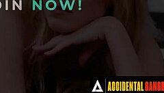 Rebel babe Rhyder cheered with gangbang action