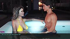 Wife kisses mother-in-law in hotel