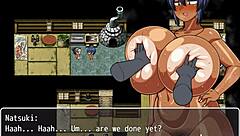 Tanned Girl Natsuki Hentai Game Ep 19 Fucking Village Sex Friends With Anal And Pussy Creampie