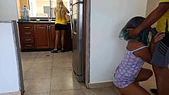 Hidden Sex With Stepmother's Husband