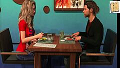 Wife and stepmother play a game