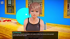 My New Family Game With Small Tits Blonde!