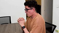 daniela andrea fucks the candidate in the interview for the job