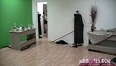 Paulova wants a taste of katias pussy while she herself gets pounded