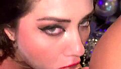 public blowjob for bodybuilder at birthday party - sara blonde and duncan saint