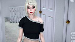 Naked bully licks nipples with big cock footjob