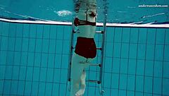 Dashka's Underwater Bikini Exploration in the Swimming Pool