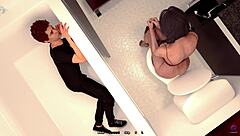 Husband Caught Sneaking In Wife's Bathroom