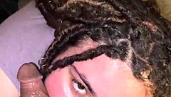 that big black cock from gakworld is fuckin my face, makin me so wet and sloppy