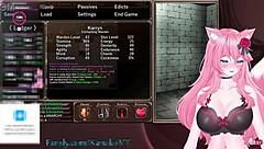 Catgirl Kanakovt Uses Sex Machine To Cum