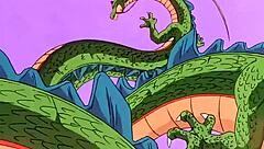 dragon ball z bulma and gohan monster encounter