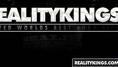 Blindfolded step mom surprises step son with unexpected sex and creampie