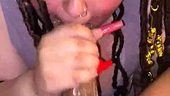 that big black cock from gakworld is fuckin my face, makin me so wet and sloppy