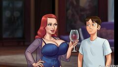 i played summertime saga where stepdaughter catches stepmom with pizza guy