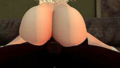 Black Man Fucks Slutty White Woman in Second Life!