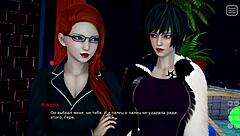 Naked bully licks nipples with big cock footjob