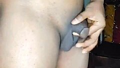 unlock cage for intense masturbation and cum