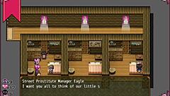 why is this confused witch stripping in the men's bathroom? ceres hentai part 3