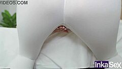 Gia White, super busty MILF, fucks young Peruvian in revenge!