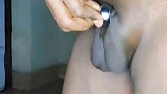 unlock cage for intense masturbation and cum