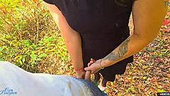 Milf Begs For Creampie In Public Outdoor Close-Up