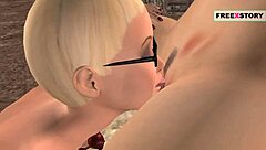 Animated 3d Lesbian Girls Licking Pussy