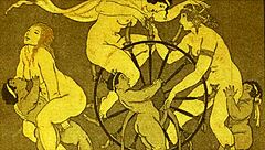 Vintage Erotic Drawings Evoke Timeless Passion