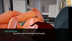 My new family episode 47 features brunette in homemade setting