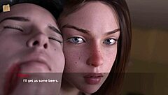 Summers gone 54: Erotic game with teen characters