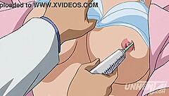 This is how a gynecologist works in hentai uncensored