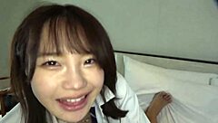 Can This Cute Asian Babe Handle Two Cumshots?