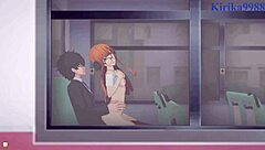 Futaba Sakura and Ann Takamaki and Ren Amamiya Intense Sex - Persona 5 Hentai