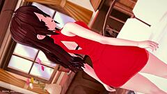 Beautiful Girlfriend Wants to Have Fun in Her Room Fucking All Night in Hentai