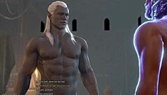 baldurs gate 3 naked playthrough with gale romance gay sex scene no mods