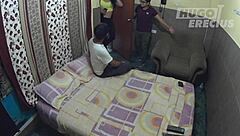 Sloton and Alejandro get serviced in a threesome