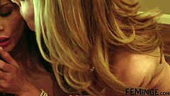 Astonishing lesbian group sex orgy in California