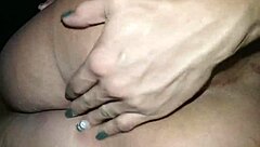 Bianca gets assfucked in cinema and licks cum!