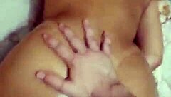 Boldly breaking into brazilian milf's ass with big cock