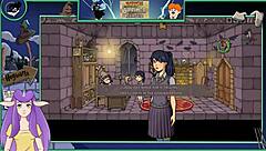 Big tits college teacher gets fucked in witch trainer game!