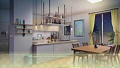 Summer Clover Fired For Giant Cock In Harem Game!